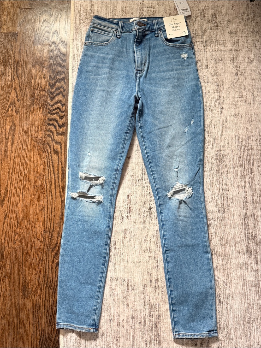 Abercrombie Curve Love The Super Skinny High Rise Jeans